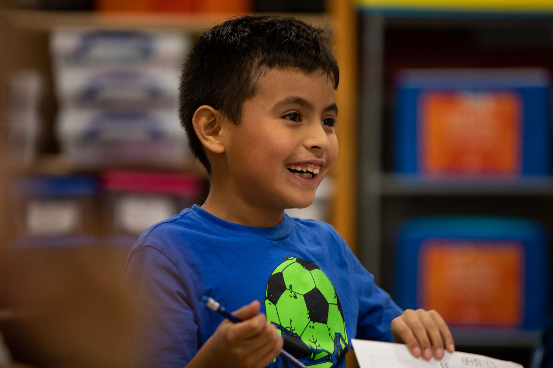 Billingual Class at Crain Elementary